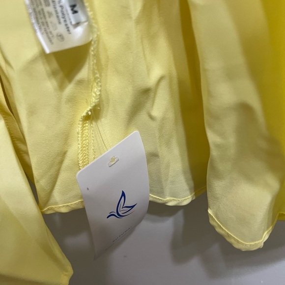 Romantic Off-Shoulder Ruched Maxi Dress in Sunshine Yellow - Picture 9 of 14